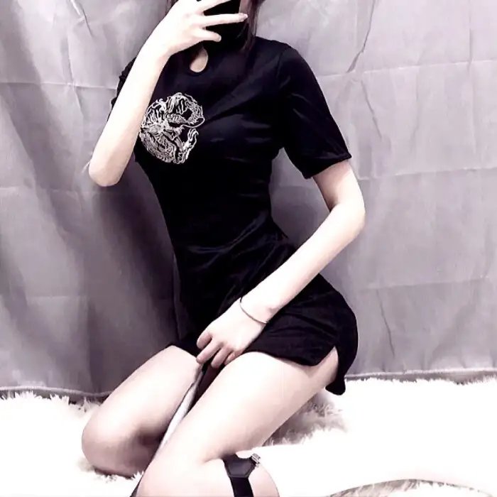 侧颜